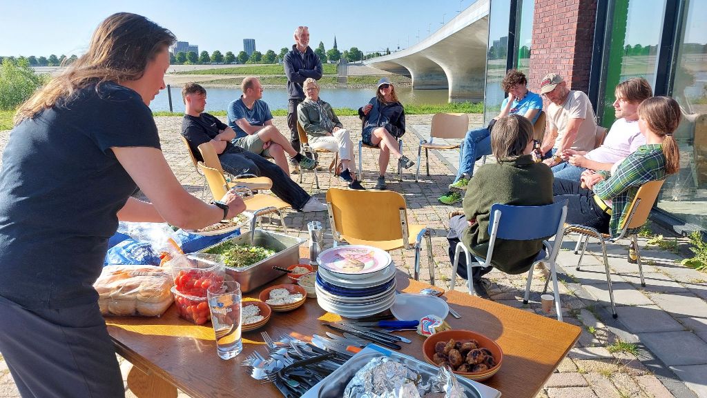 Mjam! Rhea heeft ons goed verzorgd.