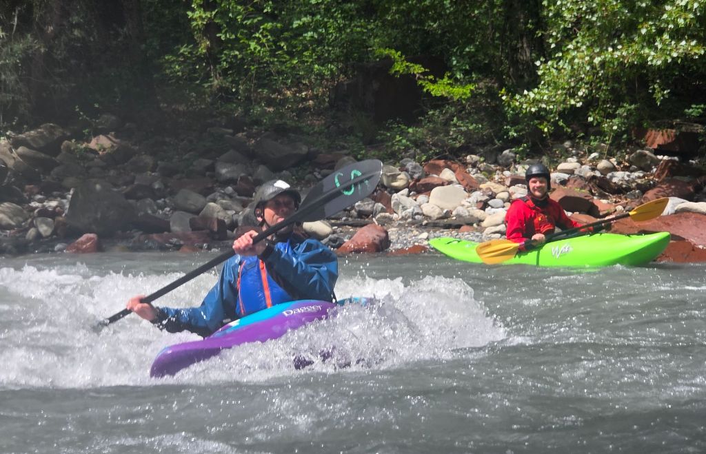 Roel volledig zen aan het walshangen…