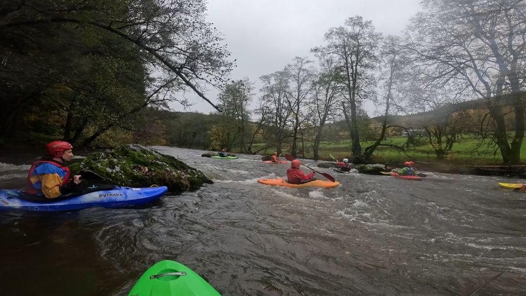 De plek waar Menno uiteindelijk voor elkaar kreeg dat onze 2 beginners gingen zwemmen