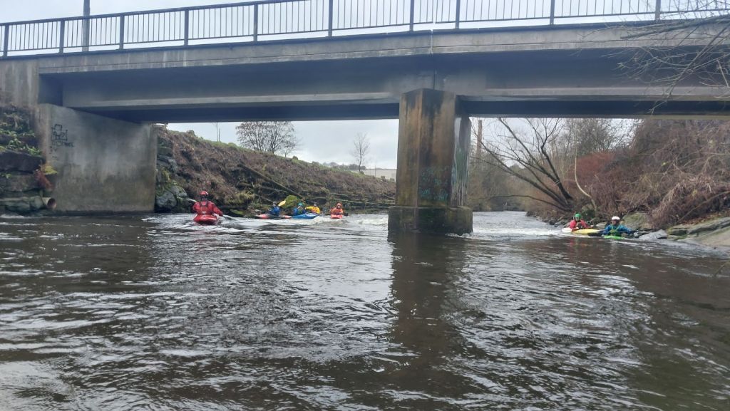 Wals onder de brug in Stavelot