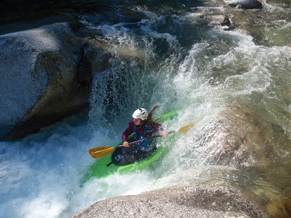 Alpenweek 2018 dag 1 de Soca van de Houtbrug tot Cezsoca