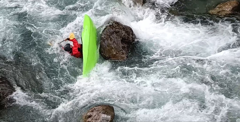 Still uit Lucas’ tunnelpassagevideobewijs