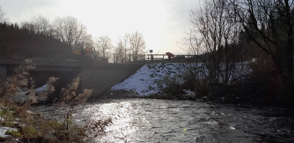 Mooie waterstand en mooi zonnetje