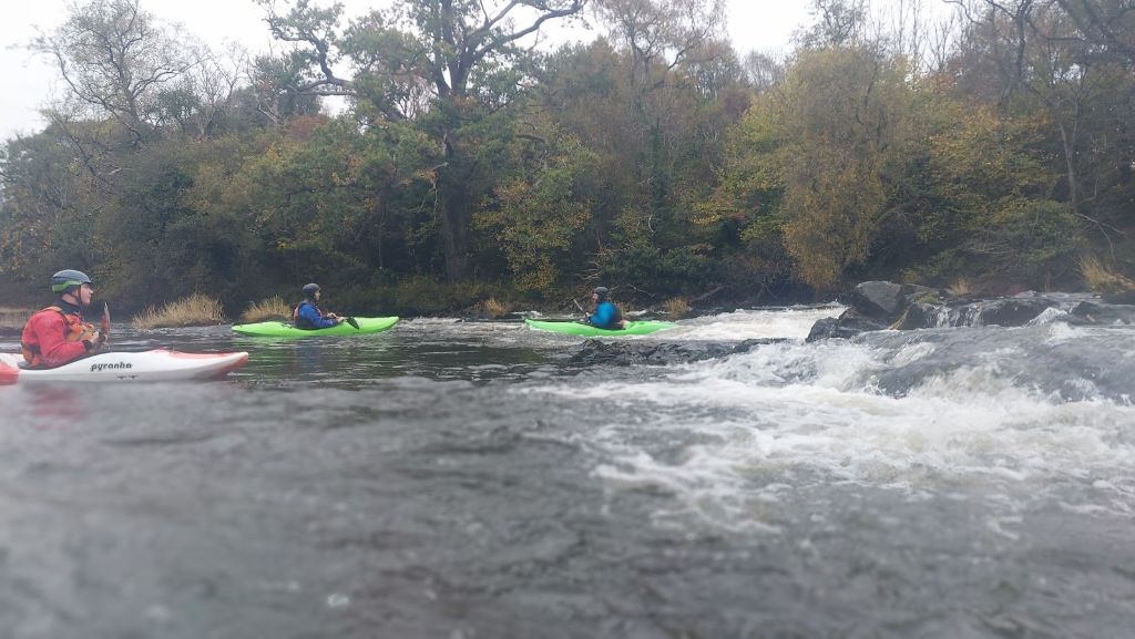 De spannendere delen van de Clyde…
