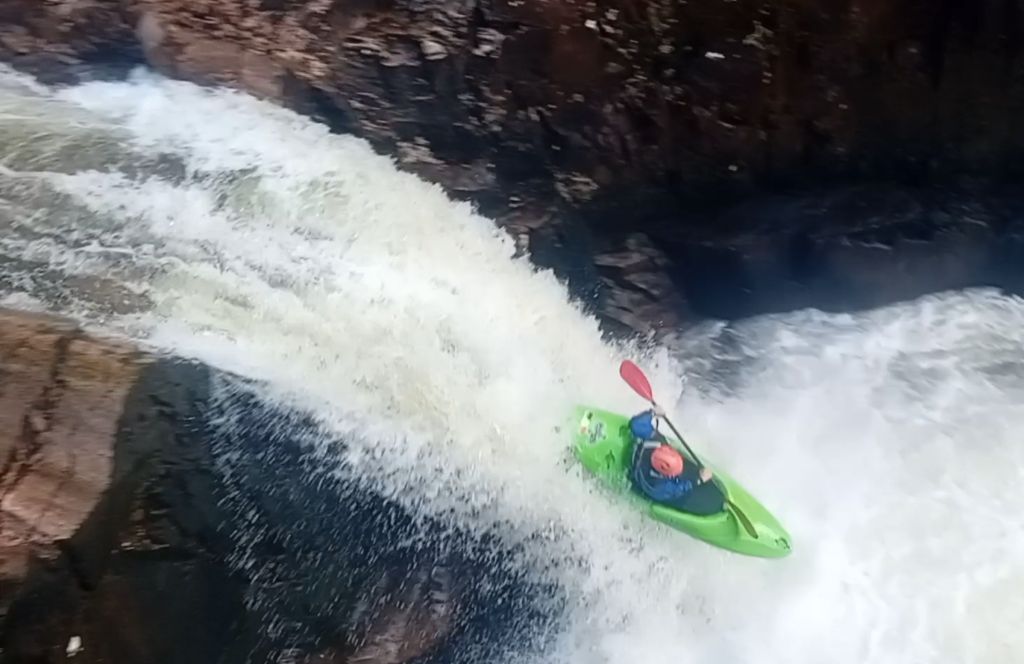 Je gewoon laten vallen: dobberen :D